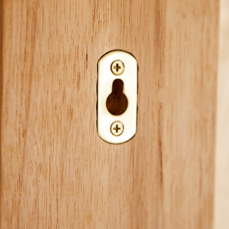 Bahya - Mensola orizzontale per il bagno in teak massello