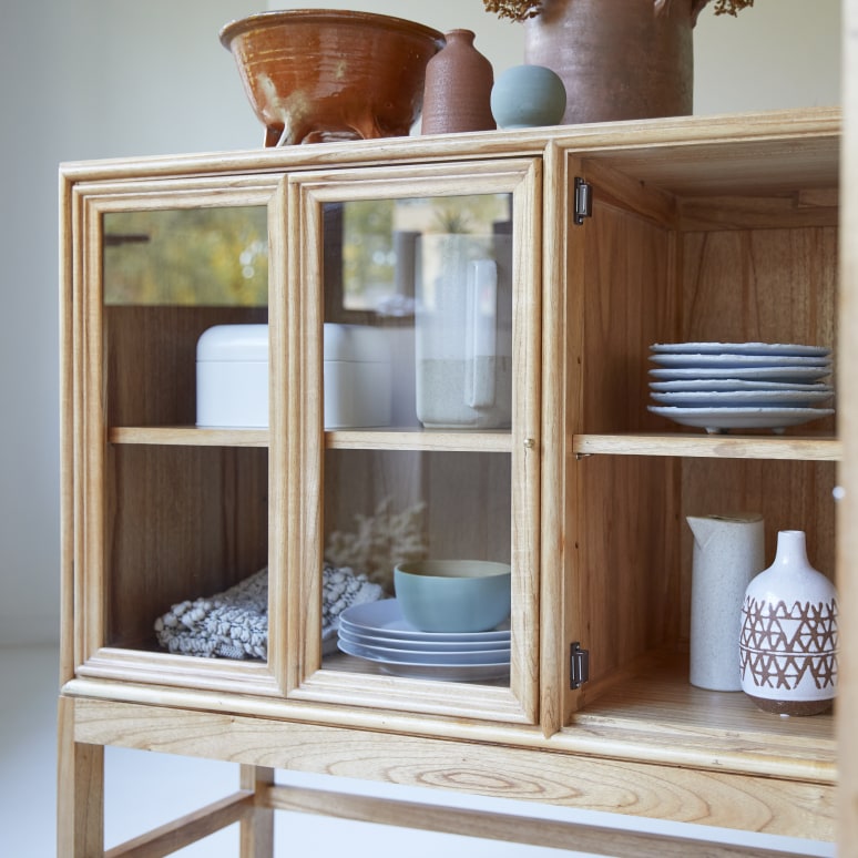 Alex - Low mindi wood dresser