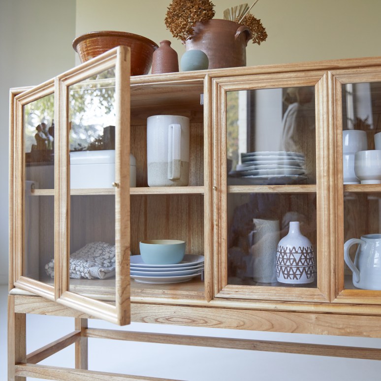 Alex - Low mindi wood dresser