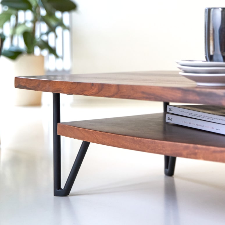 Bonnie - Massief palissander salontafel