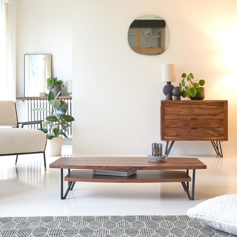 Bonnie - Solid sheesham coffee table