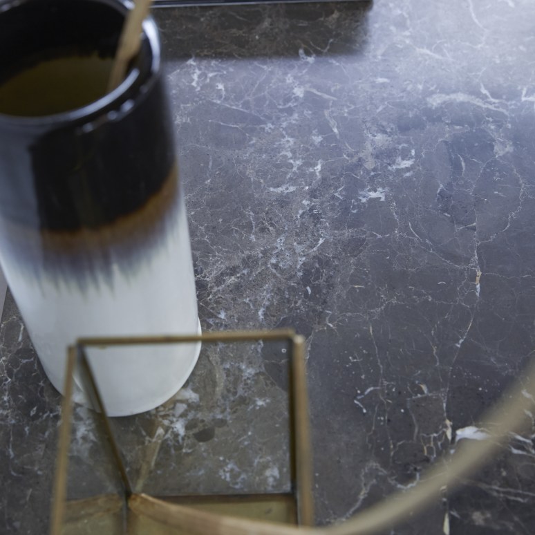 Eyota - Oak and marble console table