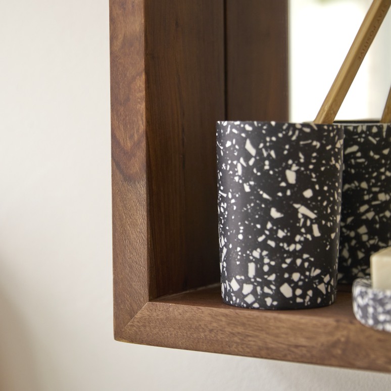 Easy - Miroir en palissandre 70x45 cm