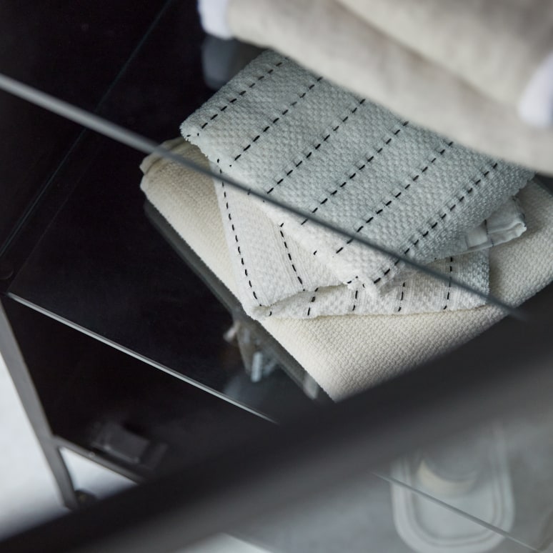 Lison - Glass and metal storage unit