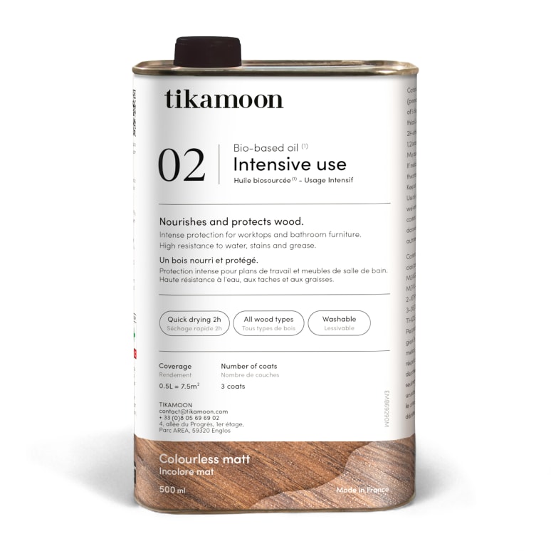 02 - Olio a base biologica per uso intensivo 0,5 L