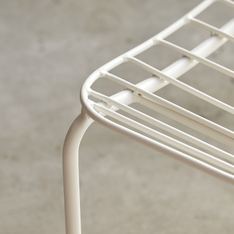 Arty - Stuhl aus Metall white