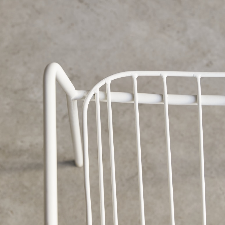 Arty - Lehnstuhl aus Metall white