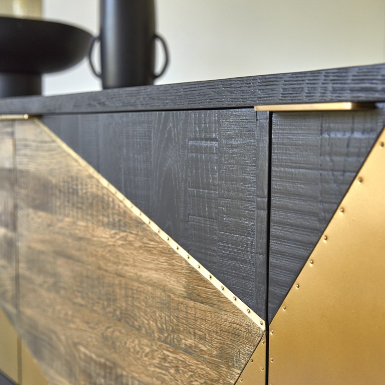 Oscar - Eiken tv-meubel 240 cm