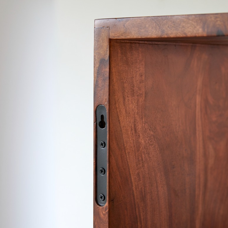 Kwarto - Estantería de pared de palisandro macizo 