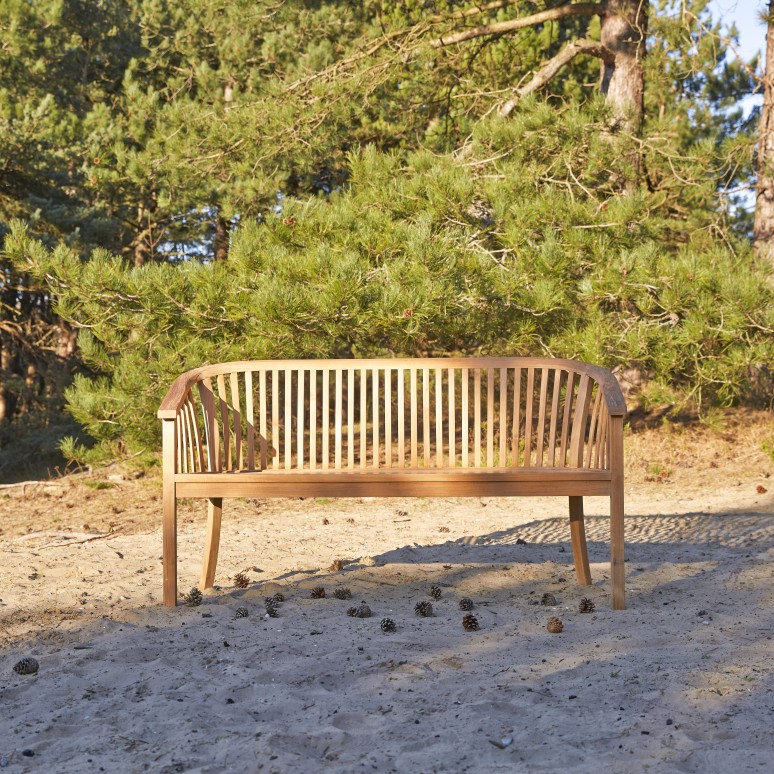 Ernest - Solid teak garden Bench