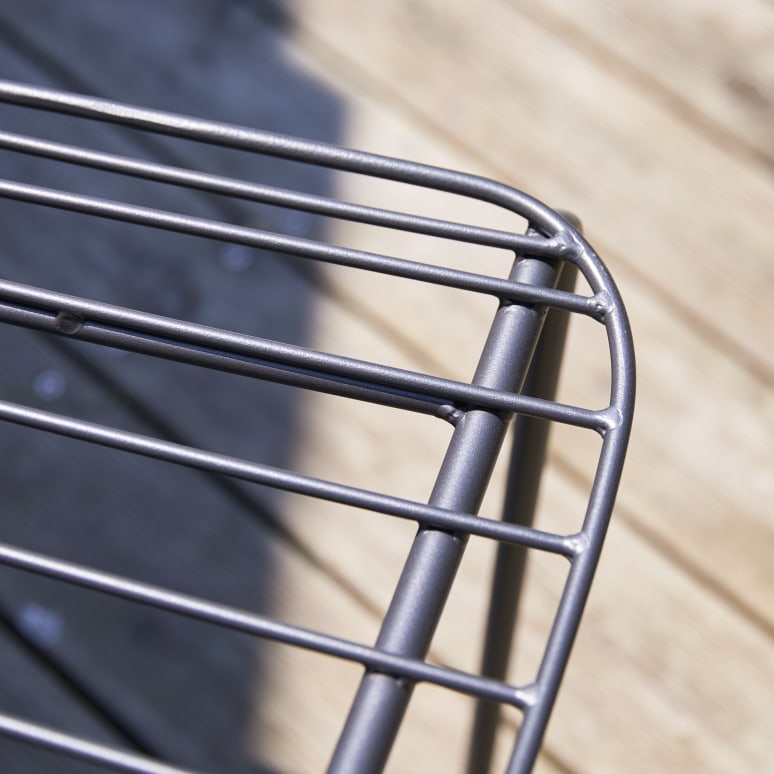 Arty - Gartenstuhl aus Metall dark grey