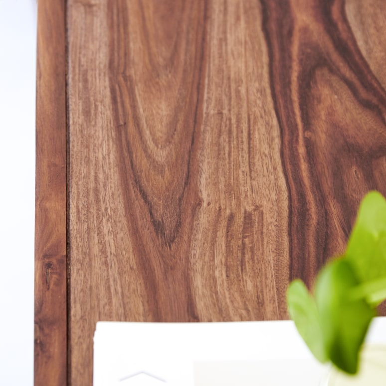 Luna - Escritorio de palisandro macizo