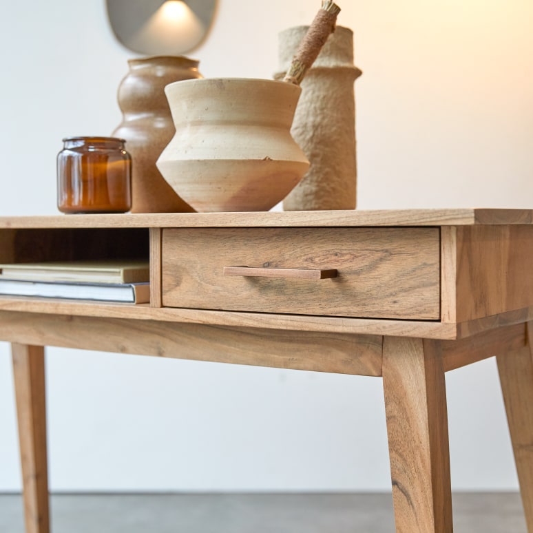 Oslo - Solid acacia console table