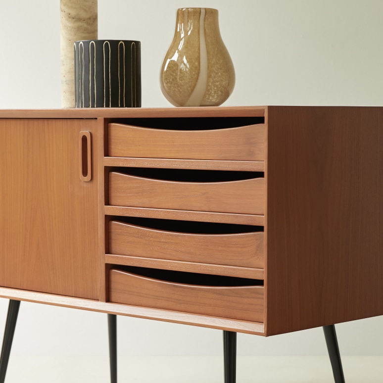 Simen - Mahoniehouten dressoir 100 cm