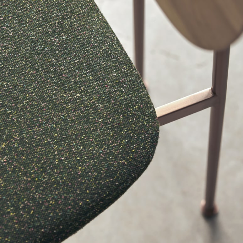 Yutapi - Chaise kaki en chêne