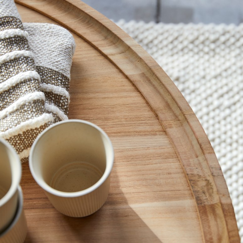 Milla - Solid teak coffee table