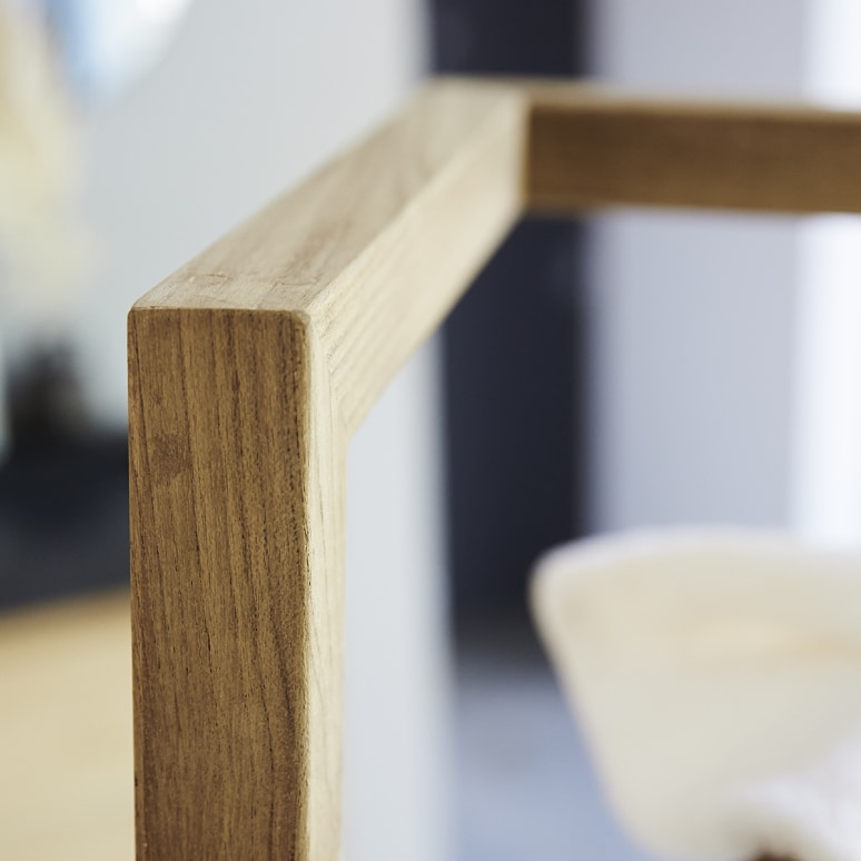 Malo - Solid Teak Towel Rail