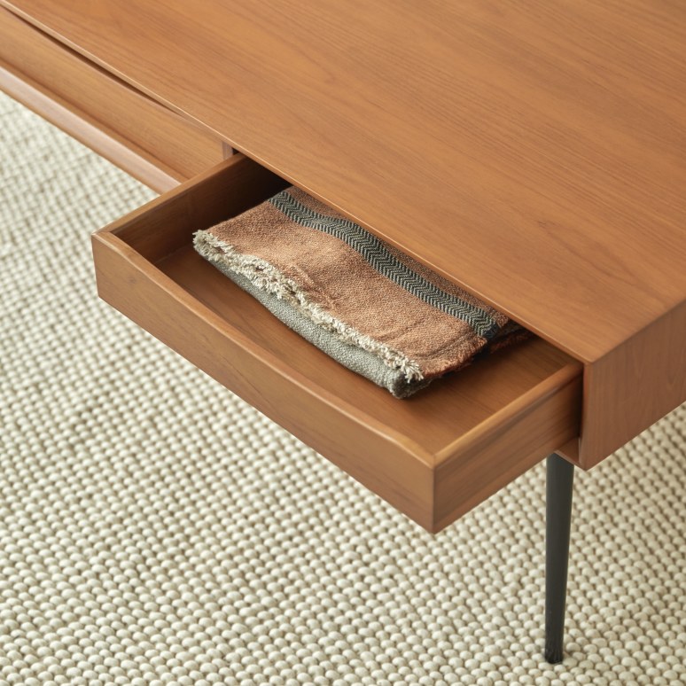 Simen - Teakhouten salontafel 135 x 65 cm