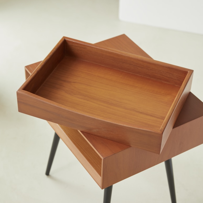 Simen - Teak Nightstand