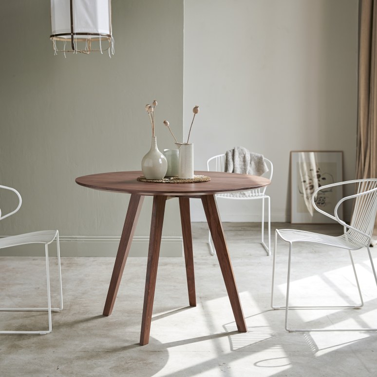 Eliana - Solid sheesham table for 5 people