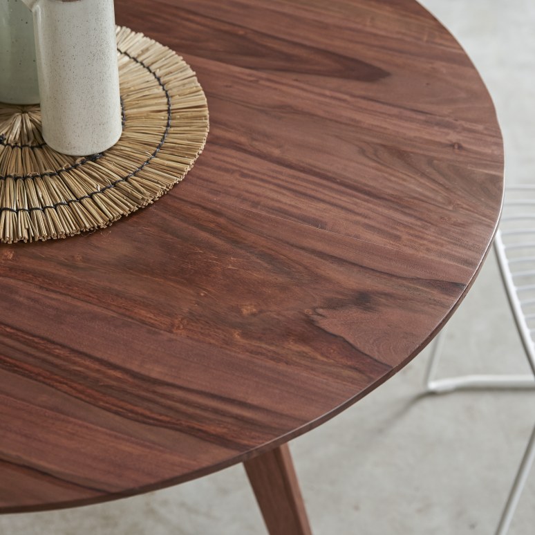 Eliana - Tafel van massief palissander voor 5 personen