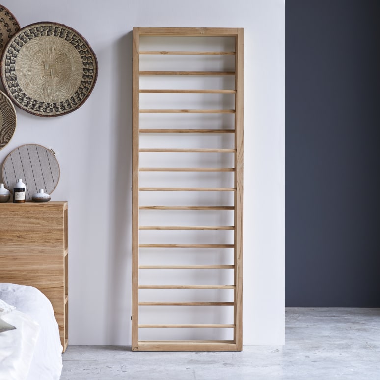 Anton - Solid teak room divider