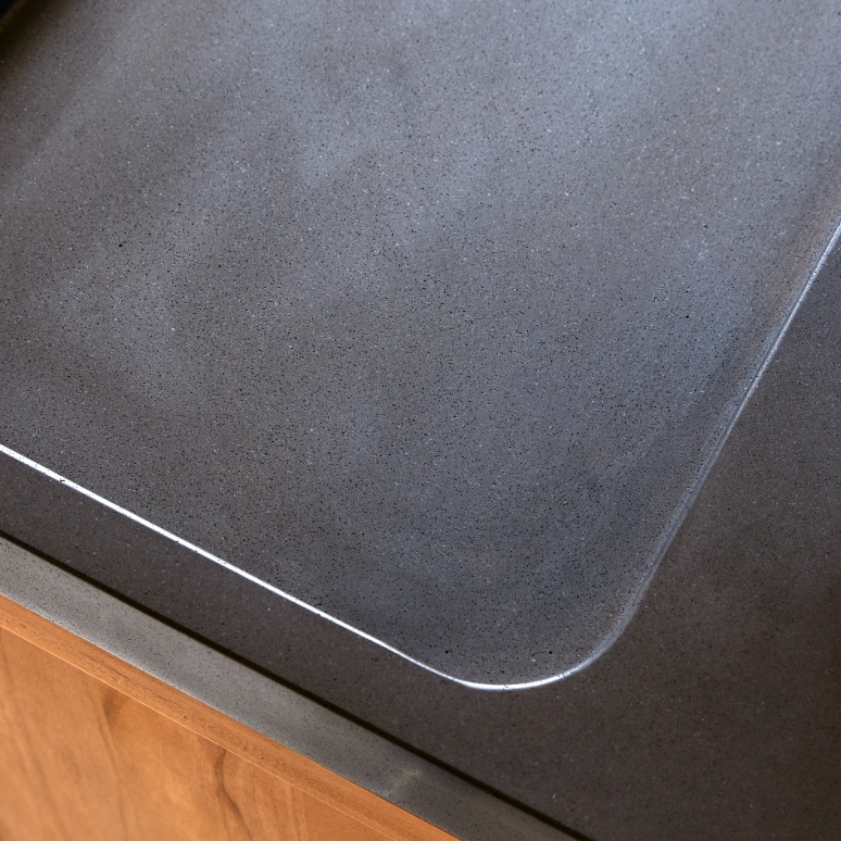 Edgar - Solid Teak and Lava Stone 48" Double Vanity