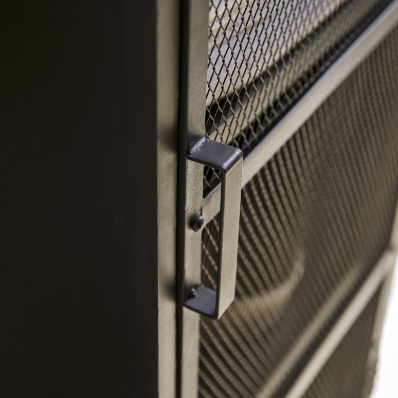 Alma - Metal mesh tall unit