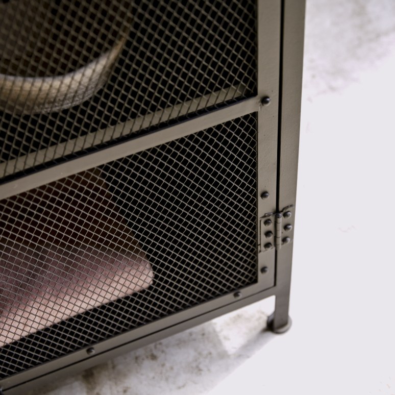 Alma - Metal mesh tall unit