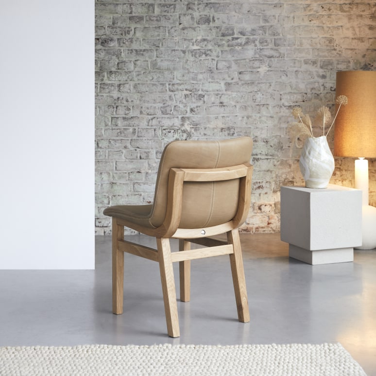 Cocoon - Chaise cheyenne en chêne