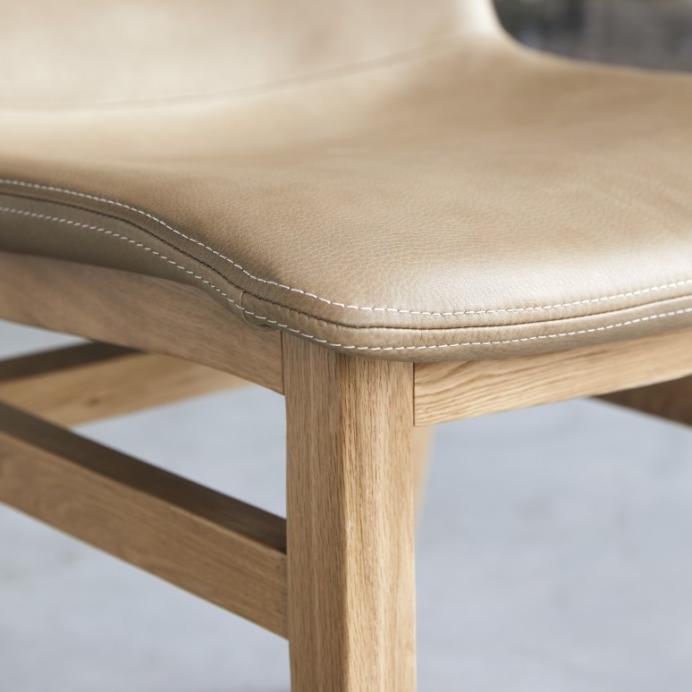 Cocoon - Chaise cheyenne en chêne