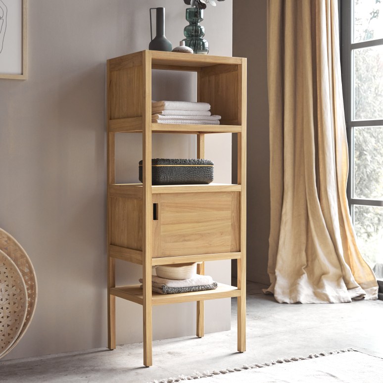 Arty - Solid teak column