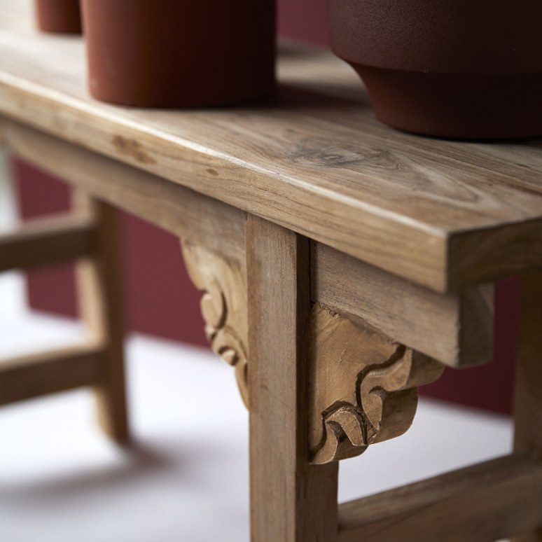 Adonis - Bank aus massivem Recycling-Teak