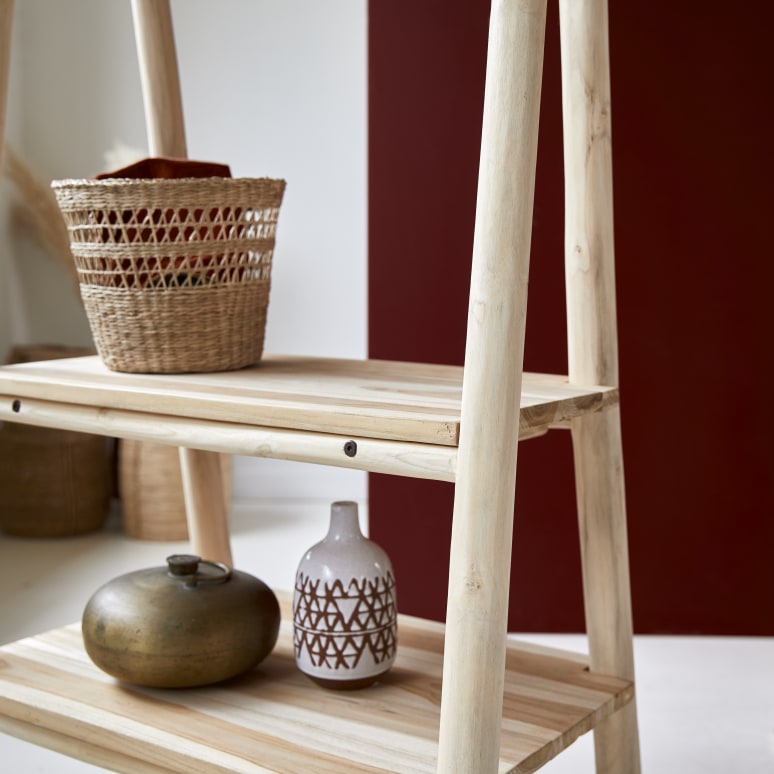 Kilim - Solid teak towel rail