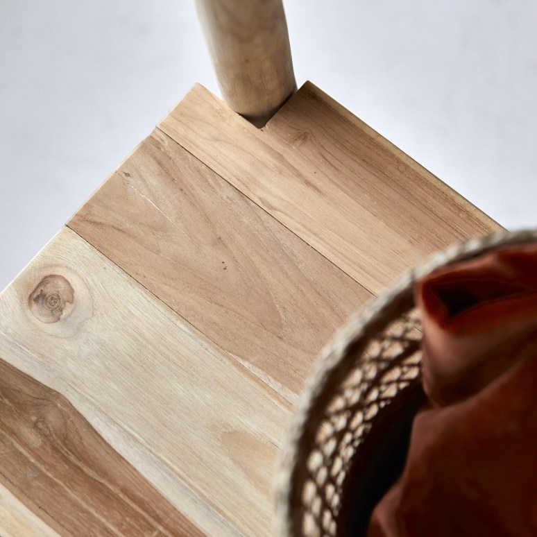 Kilim - Attaccapanni in teak massello