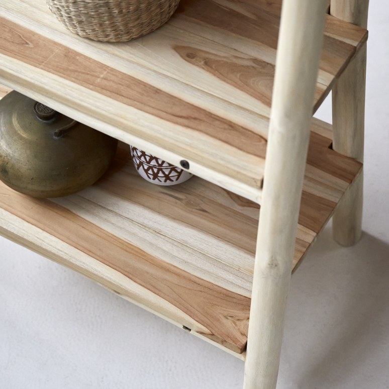 Kilim - Clothes rail in solid teak