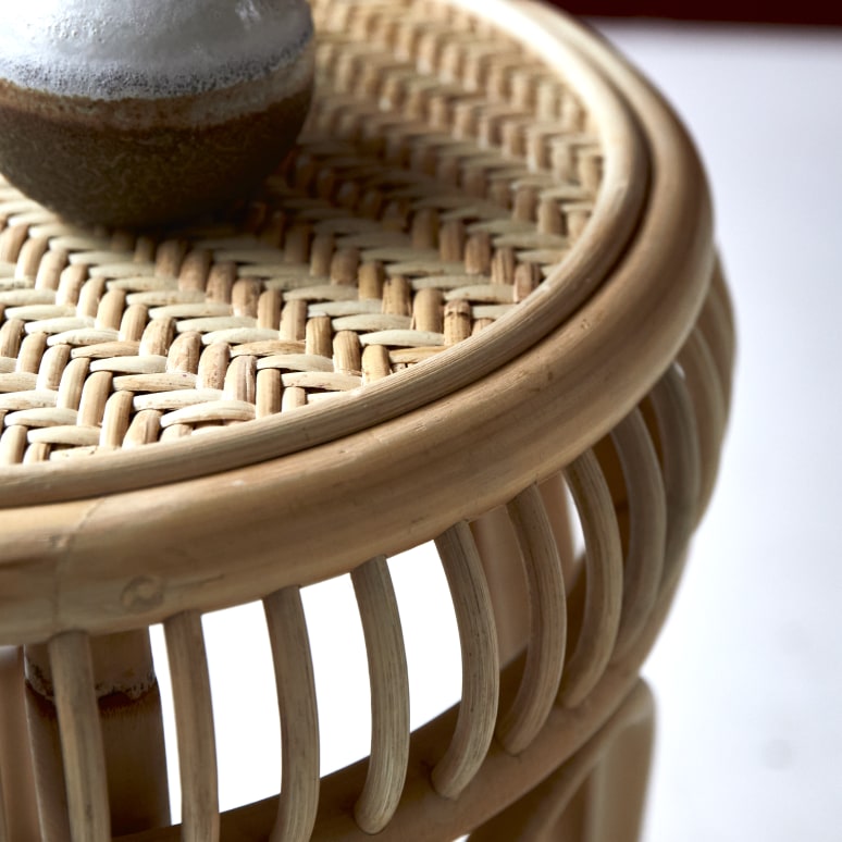 Zita - Rattan bedside table