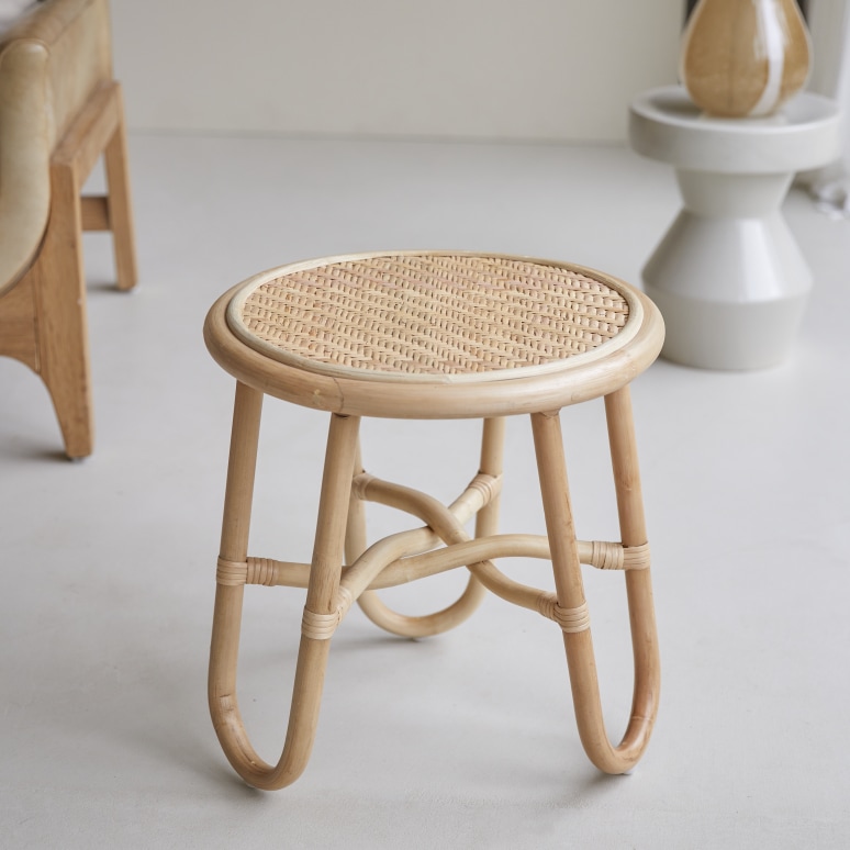 Lina - Rattan bedside table