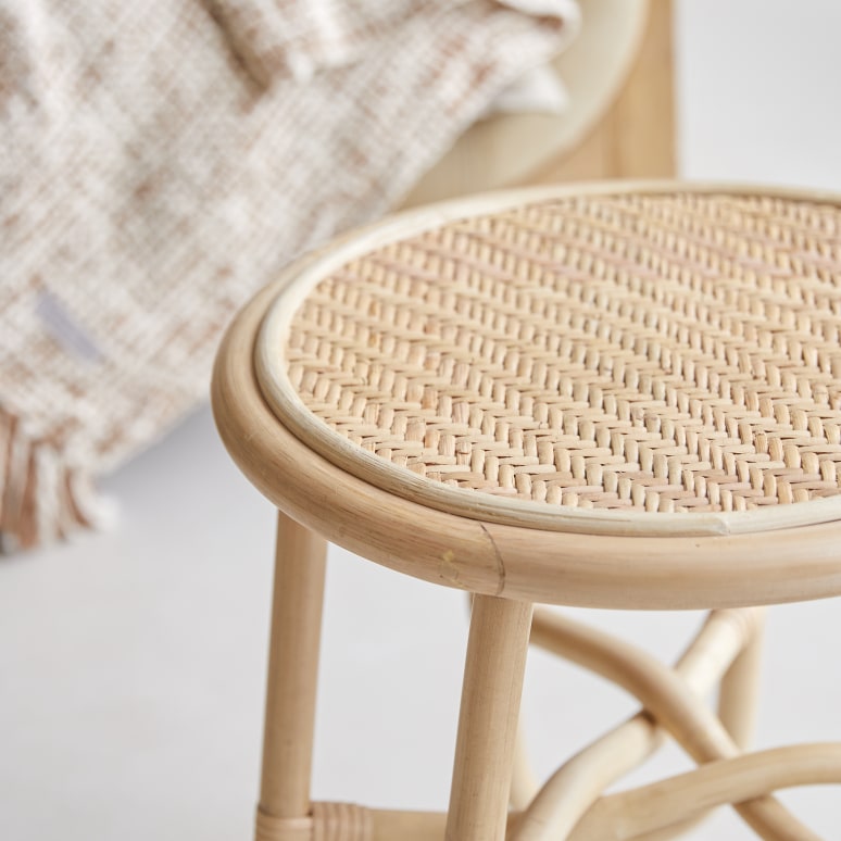 Lina - Rattan bedside table