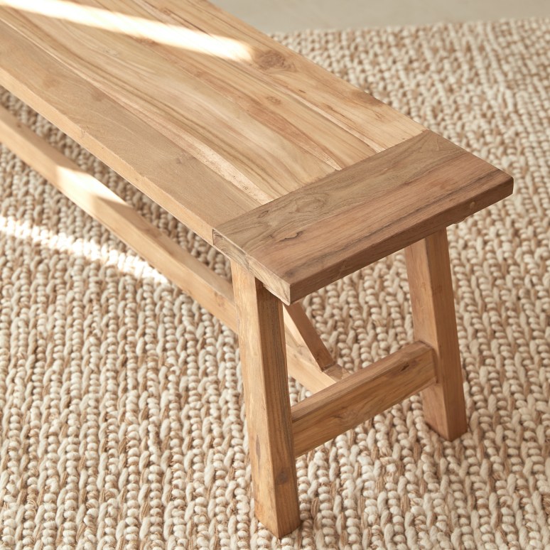 Filipe - Bank aus massivem Recycling-Teak