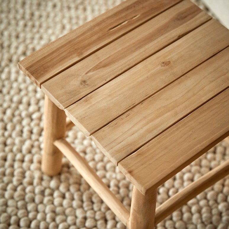 Kilim - Tavolino da divano in teak massello