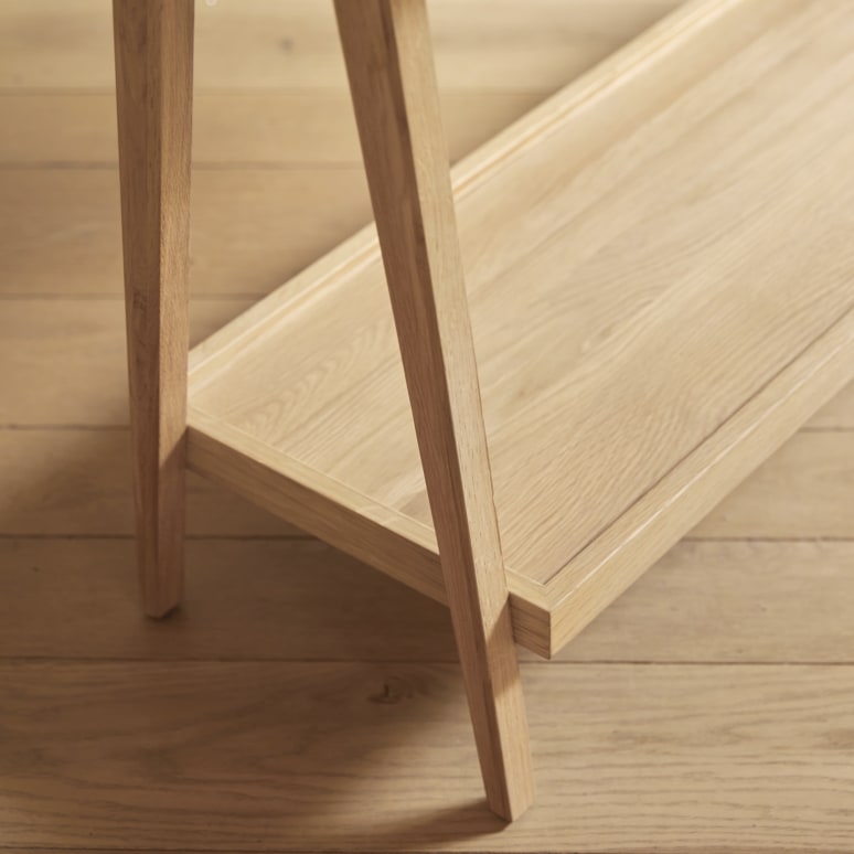 Pola - Solid oak console table