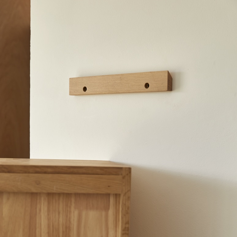 Soho - Solid oak wall unit