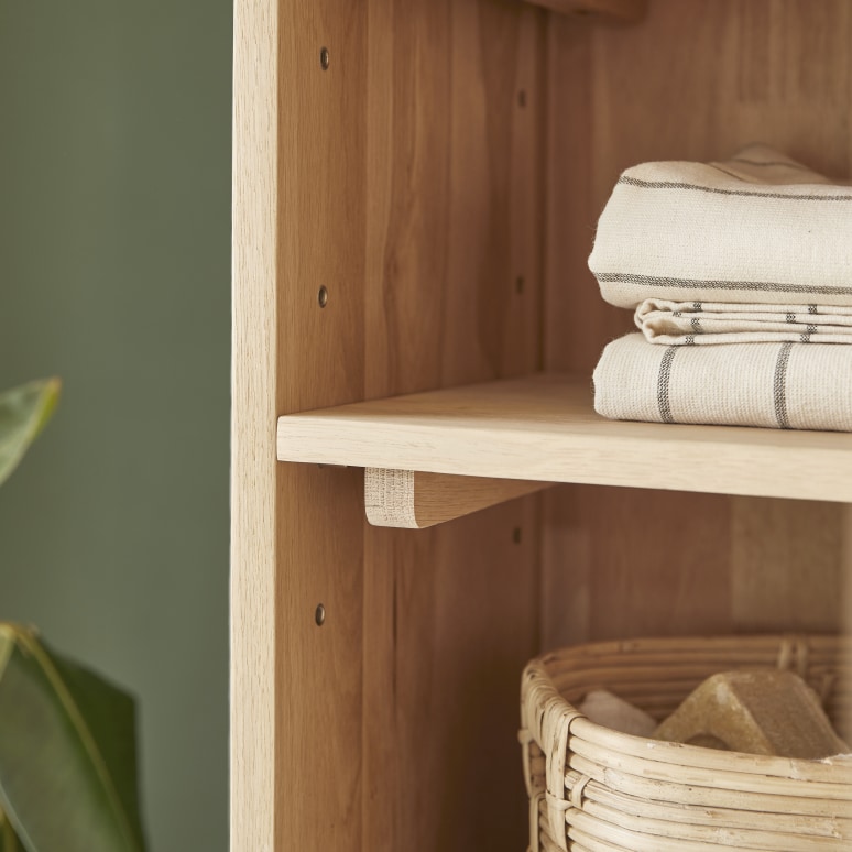 Soho - Solid oak wall unit