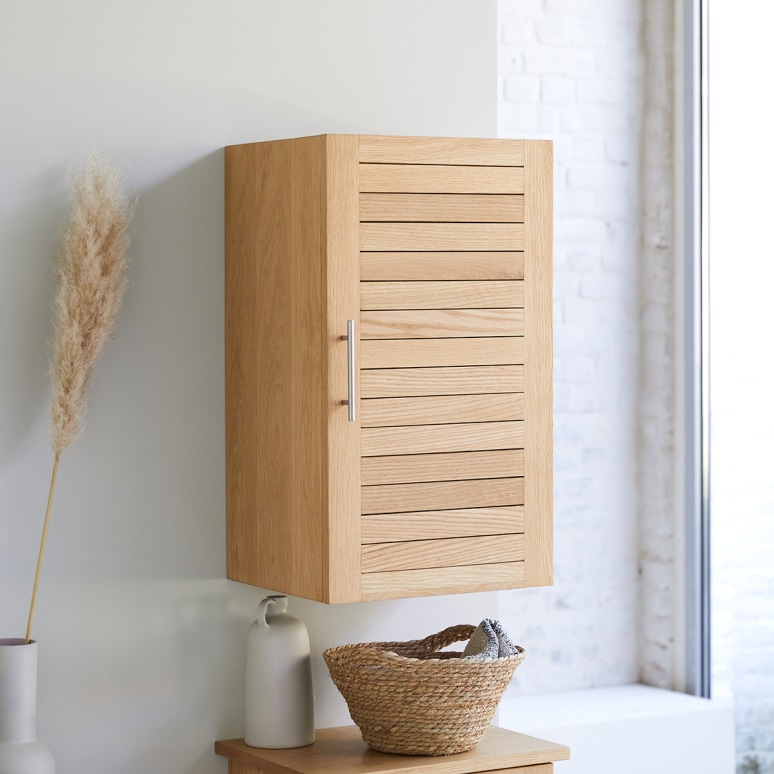 Soho - Solid oak wall unit