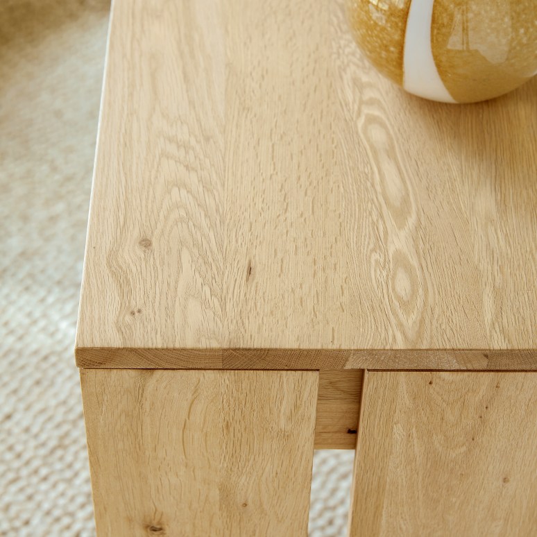Eden - Solid oak console table