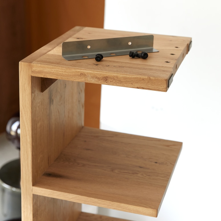 Easy - Massief eikenhouten wandplank