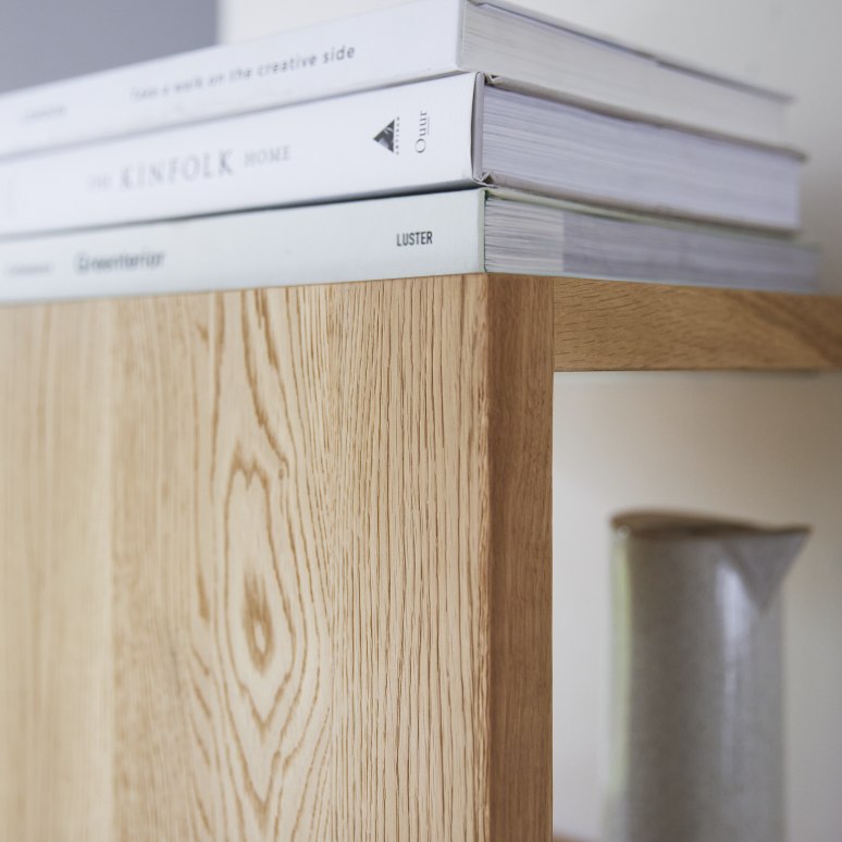 Easy - Massief eikenhouten wandplank