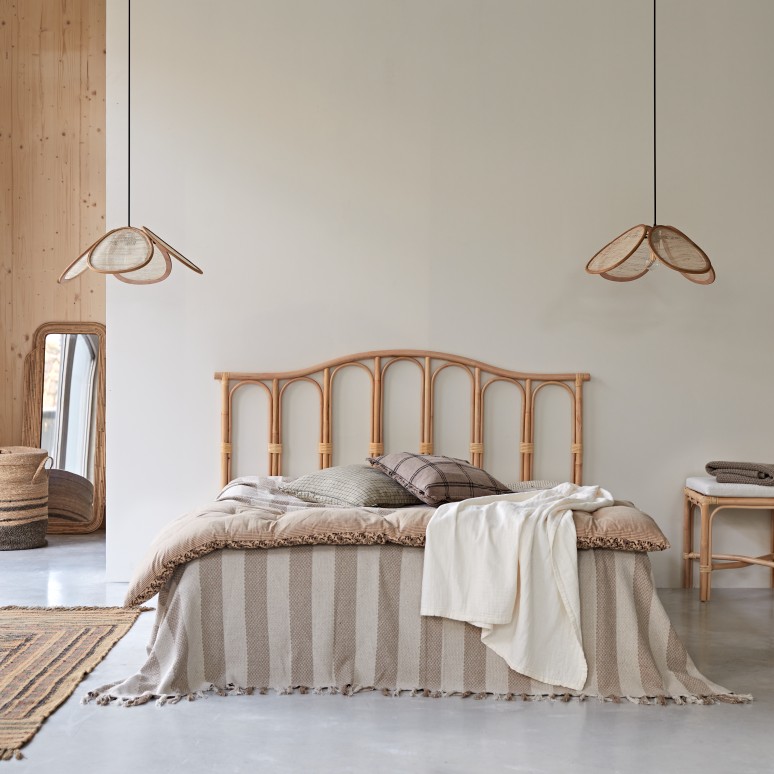 Ondine - Rotan hoofdbord 160 cm