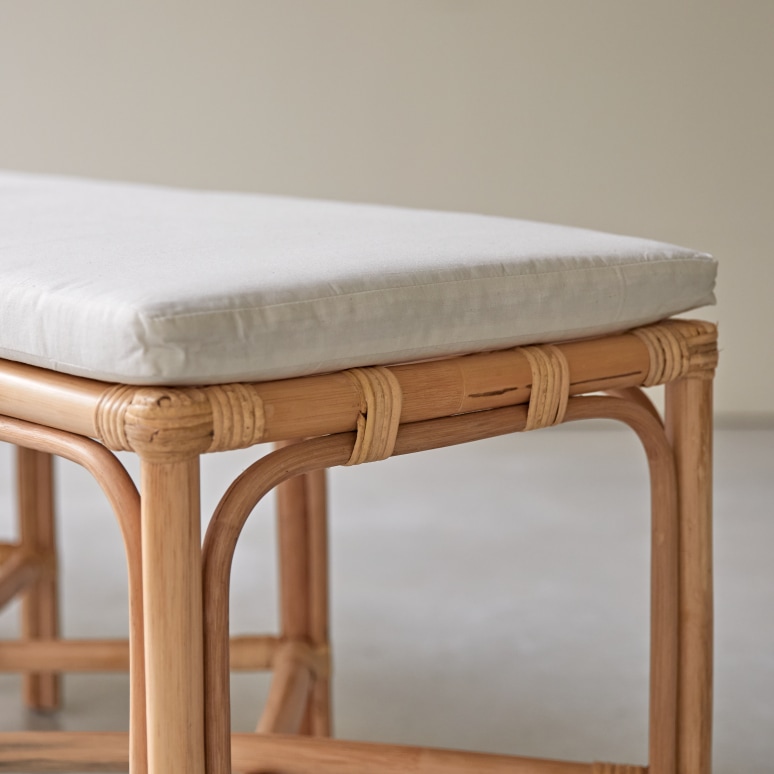 Soa - Bank aus Rattan